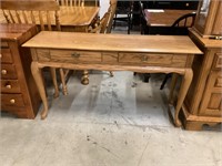 Wooden Table with Drawers