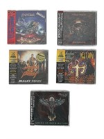 5 Import Judas Priest CD’s