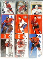 Collection cartes PARKHURST Canadiens de Montréal
