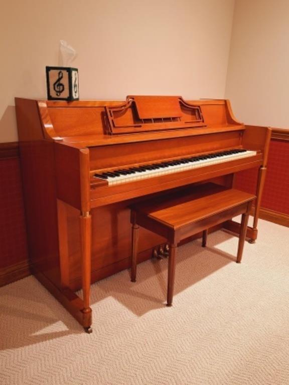 Story and Clark Piano with Bench, Sheet Music