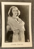 GRETA GARBO: Antique Tobacco Card (1933)