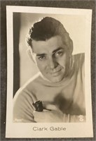 CLARK GABLE: Antique Tobacco Card (1933)