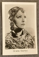 GRETA GARBO: Antique Tobacco Card (1933)