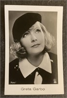 GRETA GARBO: Antique Tobacco Card (1933)