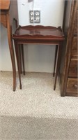 Small mahogany table