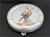 Coca-Cola, Fishing Boy, outdoor thermometer