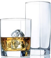 Collins Everyday Drinking Glasses Set of 16 Drinkw