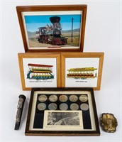 Lot Of 6 Railroad Collectibles
