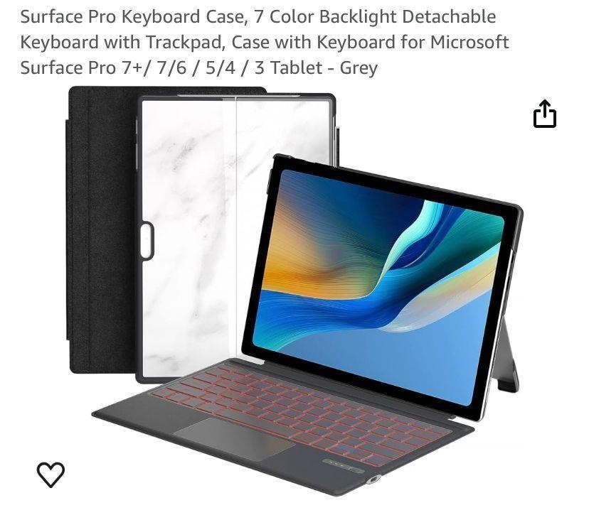 Surface Pro Keyboard Case