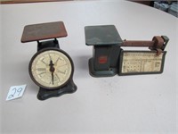 2 POSTAL SCALES