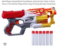Nerf Mega CycloneShock Toy Blaster