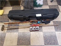 2 sided Gun Case, Fishing Poles, Uncle Mike Side