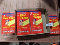 (4) Glue Traps