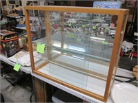 36”x14”x30” Wood + Glass Display Case