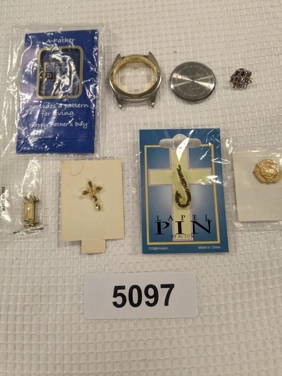 Misc. Pins, Watch Parts, & other