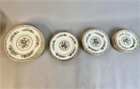 FOLEY & COALPORT MING ROSE PLATES