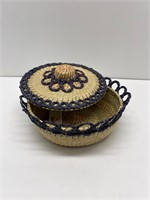 Pin Liefe sweet grass woven basket