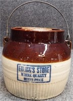 Edling's Store Red Wing Advertising Bean Pot