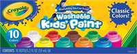 Crayola 10 59ml Paint Jars