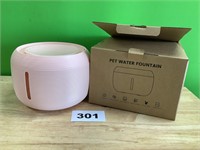 Pink Pet Water Fountain with Filter