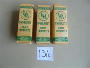 3 University of Maryland Paper Milk Cartons