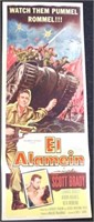 El Alamein (1953) original folded insert