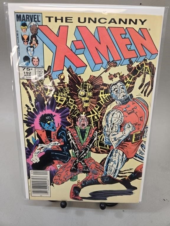 1984 Marvel The Uncanny X-Men comic