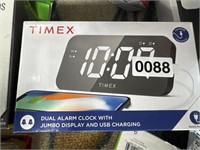 TIMEX ALARM CLOCK RETAIL $20