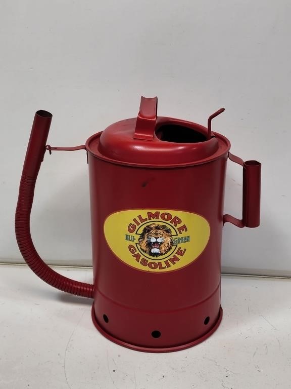 Restored Gilmore Oil Swingspout Fill Can