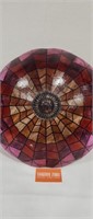 Stained glass fixture