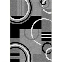 Golden Rugs 5'2 x 7'5 Rug  Black/Grey