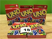 Uno Cards lot of 5 packs