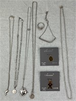 925 Marked Jewelry Necklaces,Bracelet,and Pendants