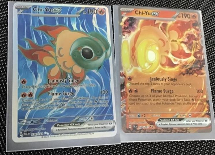 RARE CHI-YU EX POKÉMON HOLO’S