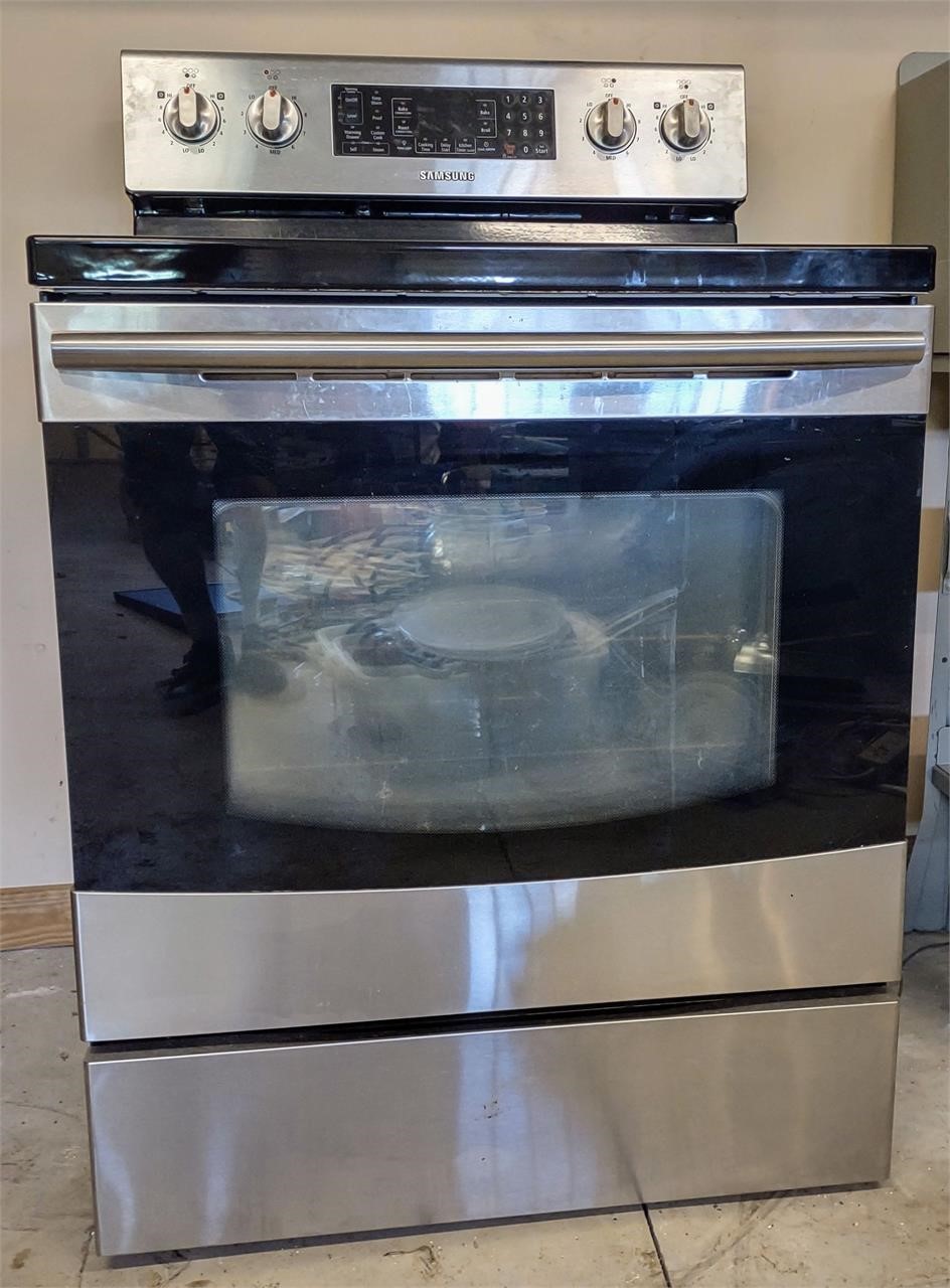 Samsung Stainless Steel Electric Stove Oven