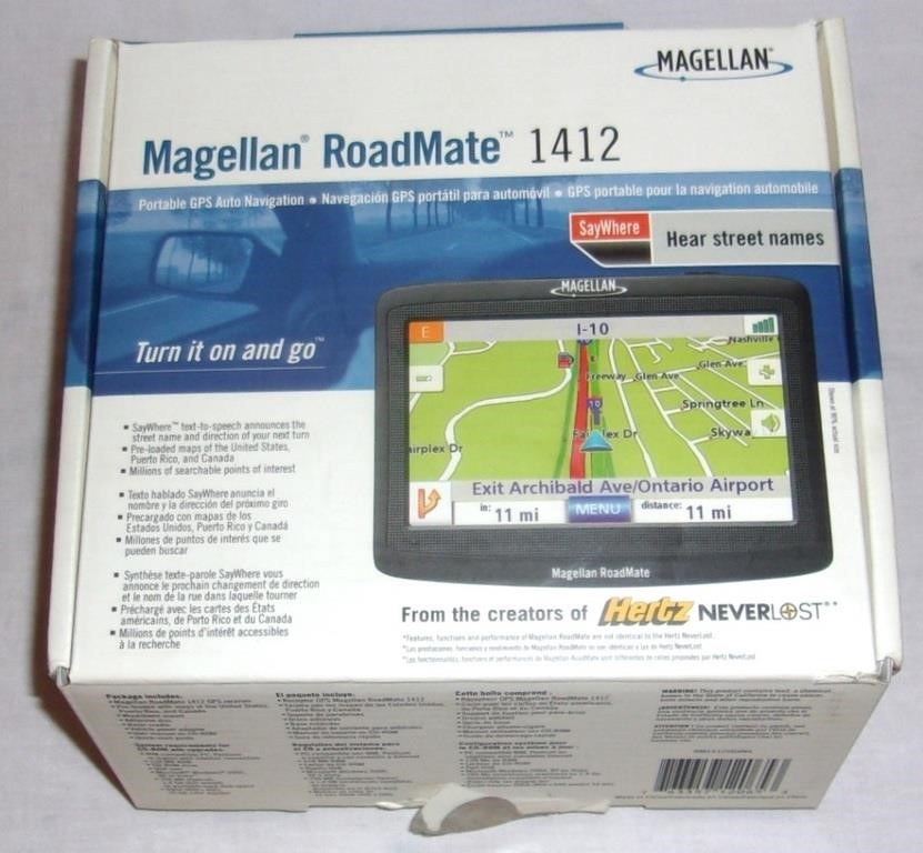 Magellan Road Mate GPS.