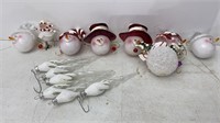 Blown Glass Christmas Ornaments