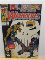 1991 New Warriors #7 with Shadow of Punisher