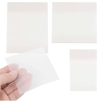 YUBX 3 Sizes Transparent Sticky Notes