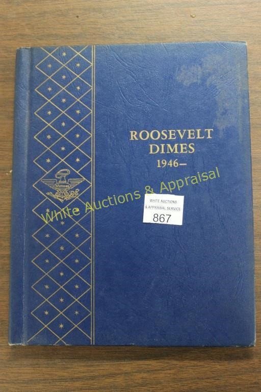Roosevelt Dimes in Collectors Book - 1946 > 1961D