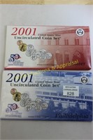 2001 US Uncirculated Coin Proof Set