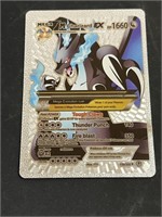 M Charizard EX Silver Foil Pokémon Card