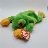 Ty Beanie Baby "Smoochy the Frog" Beanie