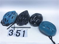 4 Bike helmets