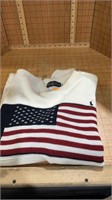 Size medium patriotic sweater