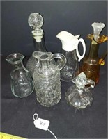 VINTAGE AND NEWER DECANTERS