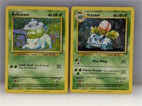 2023 Pokemon CC Bulbasaur Ivysaur Holos