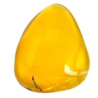 Natural Fancy 16.30ct Yellow Opal Cabochon