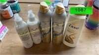 Dove Shampoo, Pantene Hair Spray, Treatment