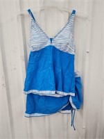 Rekita Tankini Swimsuits with Skirt U-Neck
